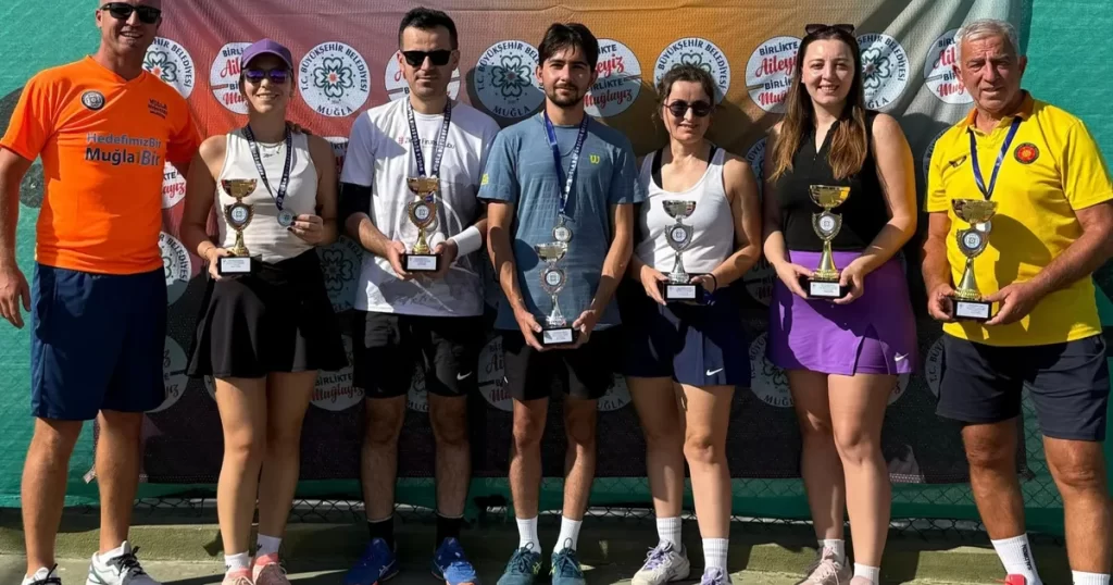 Geleneksel Karma Tenis Turnuvası Dalaman’da yapıldı